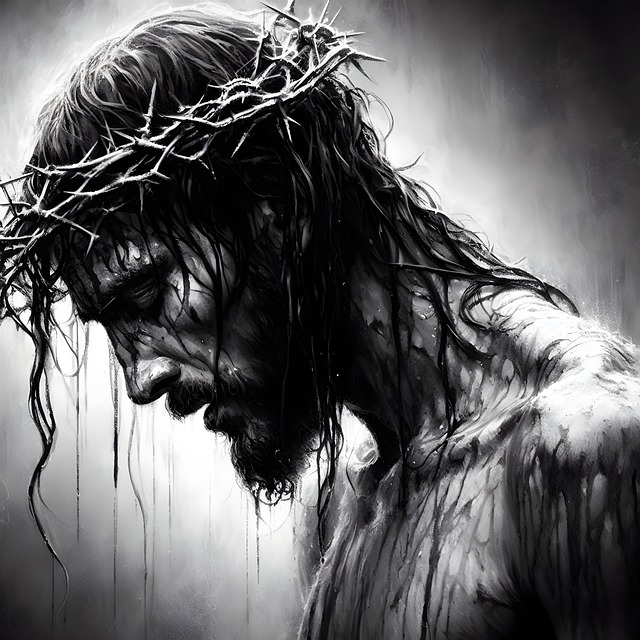 Download free HD stock image of Ai Generated Christ Free ai generated christ religious illustration