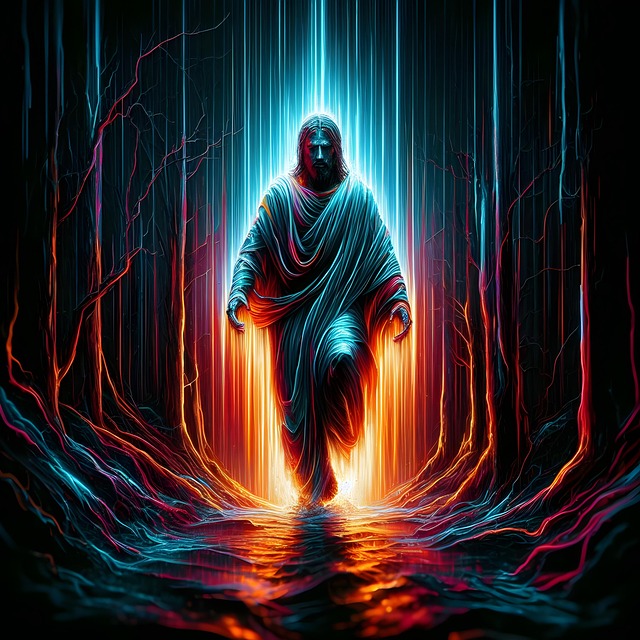 Free ai generated jesus christ illustration