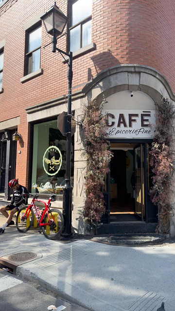 Cafe, Kaffe, Cykling, Kaffebar, Montreal
