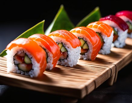 Ai Genereret, Sushi, Mad, Laks