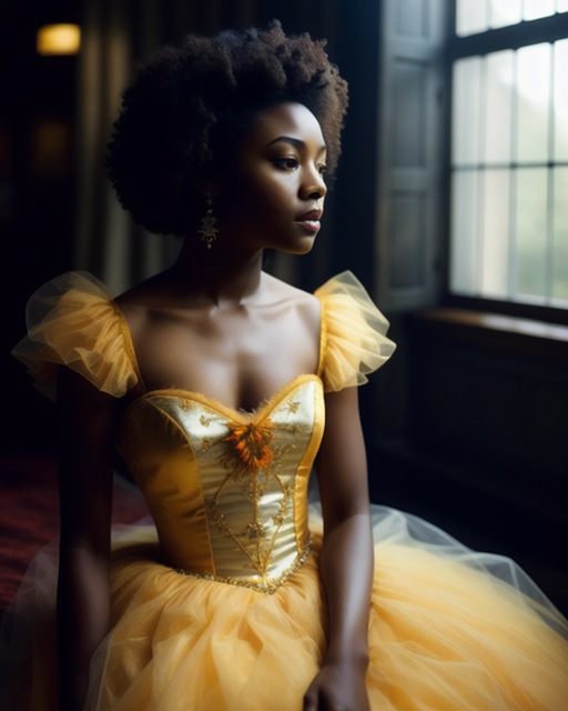 Free ai generated woman princess illustration