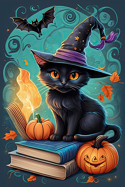 Free Ai Generated Cat illustration and picture