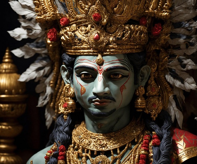 Free ai generated shiva buddha illustration