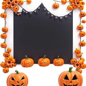Free Halloween Jack O' Lanterns illustration and picture