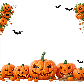 Free Halloween Jack O' Lanterns illustration and picture