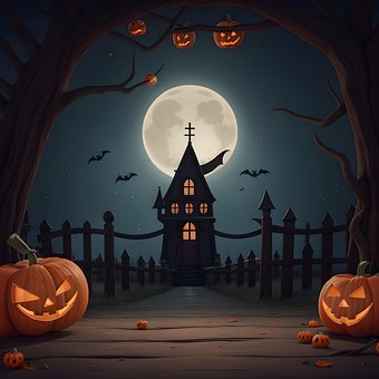 Free Ai Generated Halloween illustration and picture