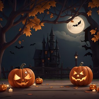 Free Ai Generated Halloween illustration and picture