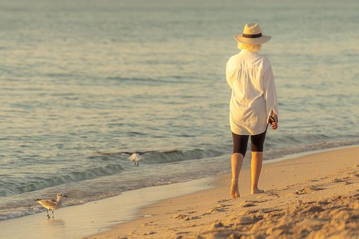 Free Beach Woman photo and picture