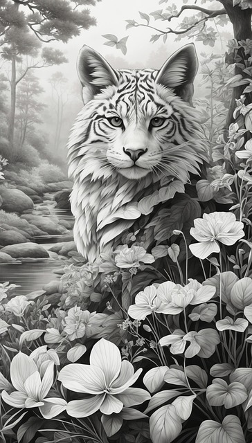 Ai Generert, Tiger, Kunst, Dyreliv