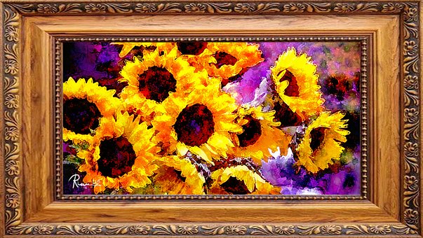 Solblomst, Blomst, Gul Blomst