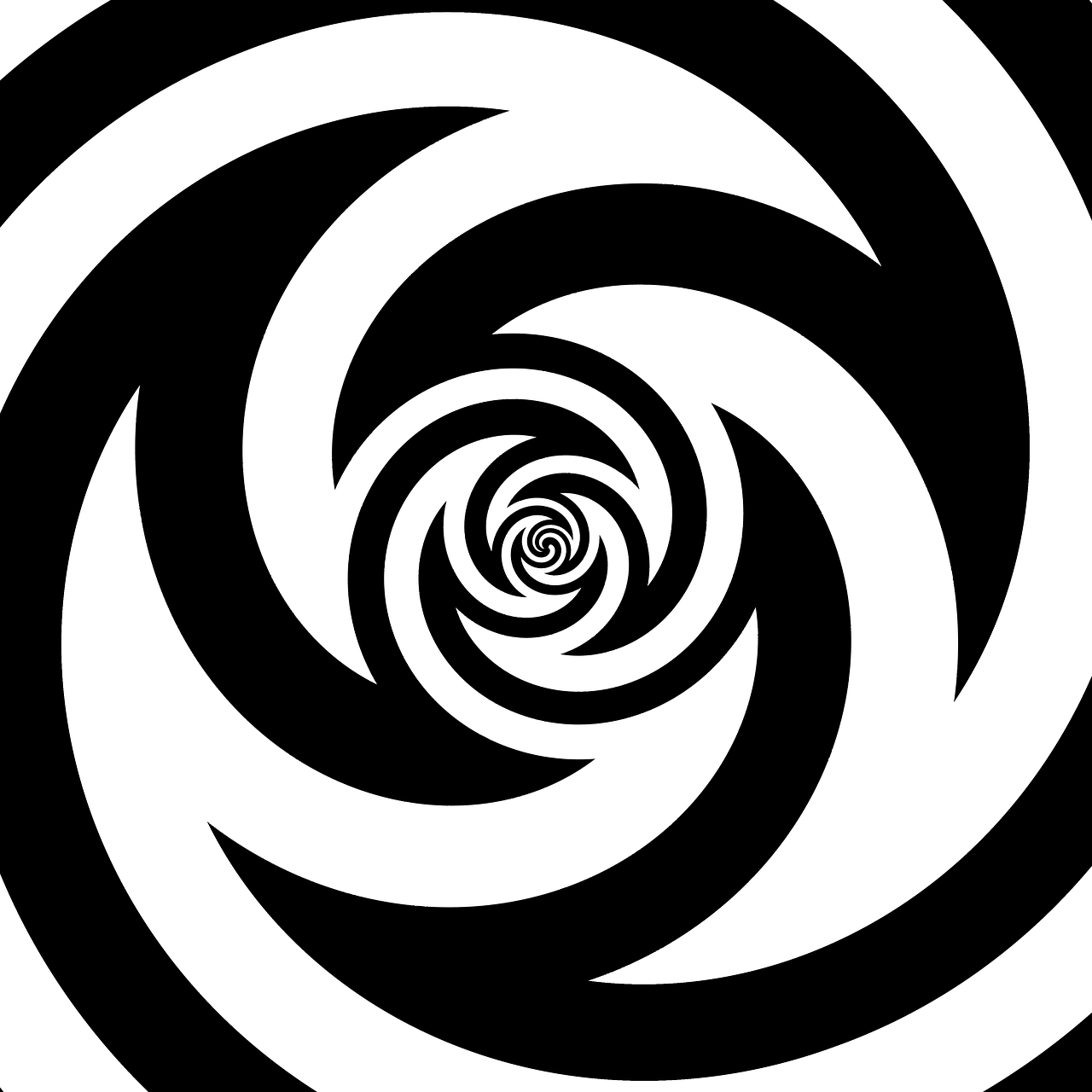 Download Black, White, Spiral. RoyaltyFree Stock Illustration Image