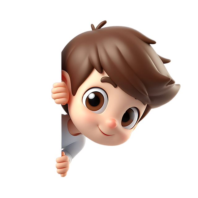 Free ai generated teenager school boy illustration