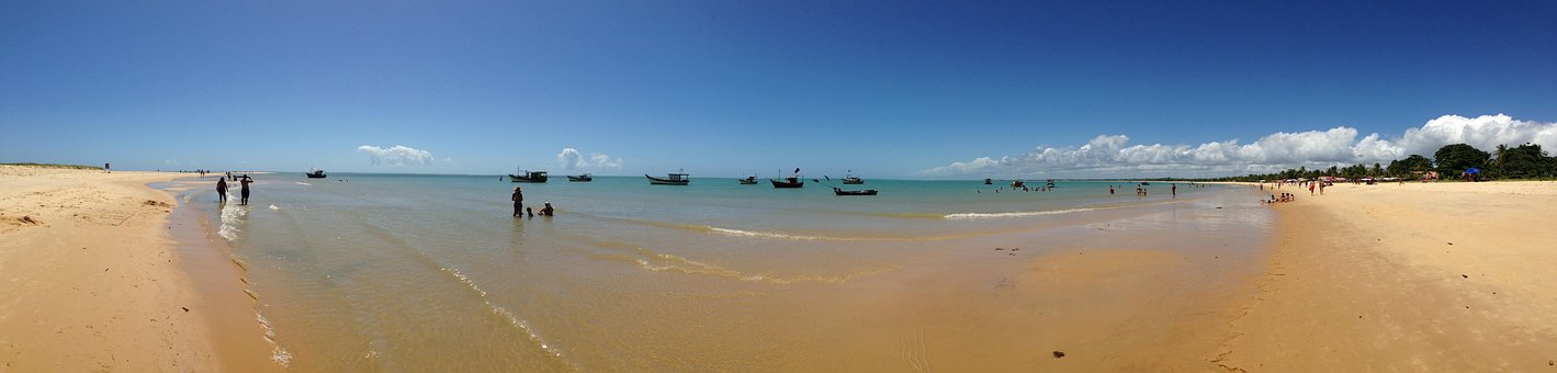 Free Panorama Beach photo and picture