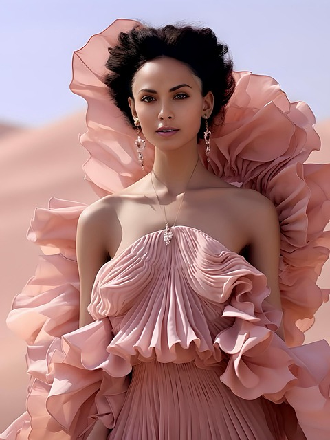 Free ai generated woman model illustration