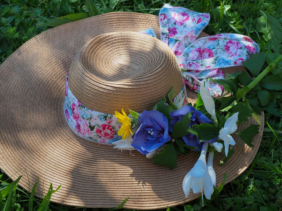 Straw Hat Flower Garden Free photo on Pixabay Pixabay