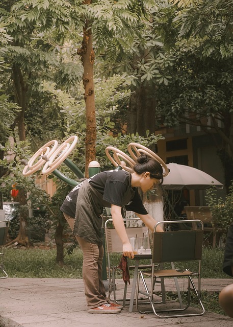 Vietnamees, Wandelen, Werk, Koffie