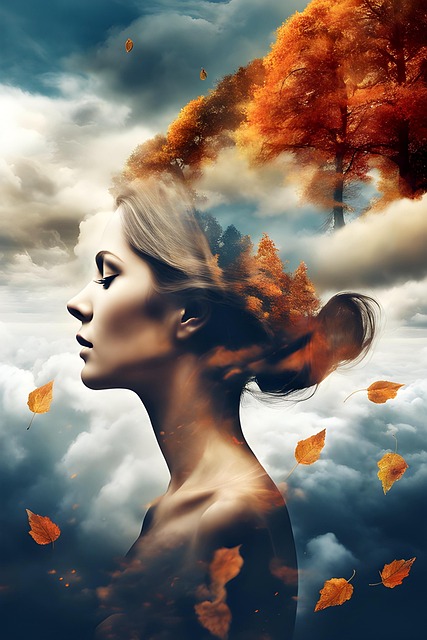 Download free HD stock image of Ai Generated Woman Free ai generated woman autumn illustration