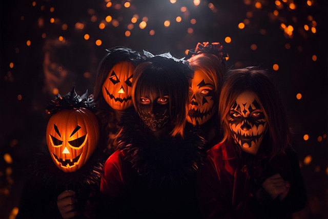 Ai Genereret, Halloween, Masker, Kostume