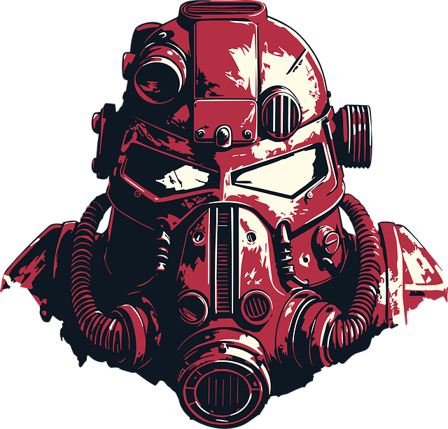 Free ai generated mask helmet illustration