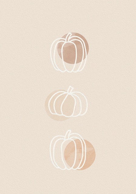 Free pumpkins art logo illustration