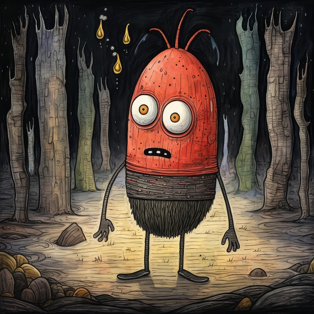 Free creature cartoon art illustration