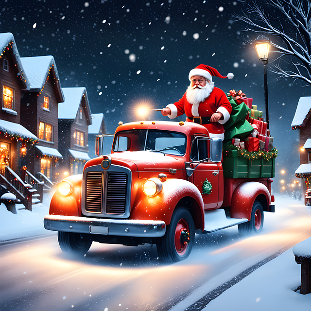 Ai Generiert, Weihnachtsmann