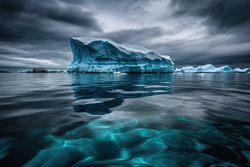 Ai Gerado, Iceberg, Oceano, Mar