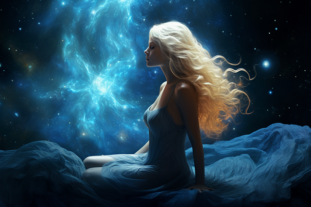 Free ai generated woman youth illustration