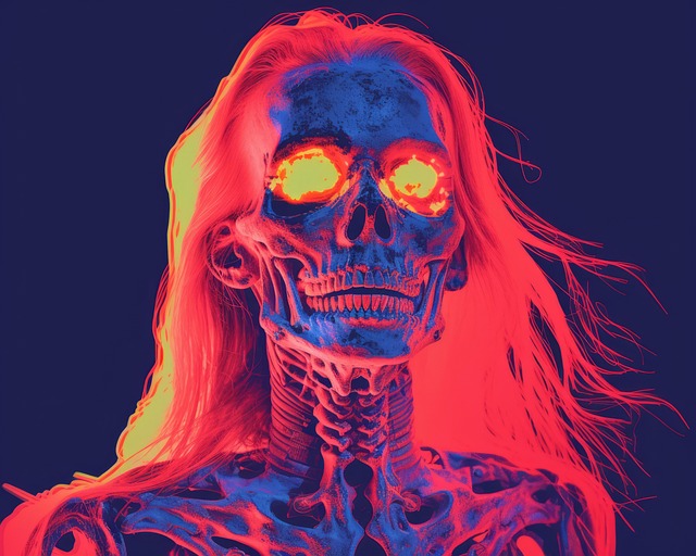 Free ai generated halloween dark illustration