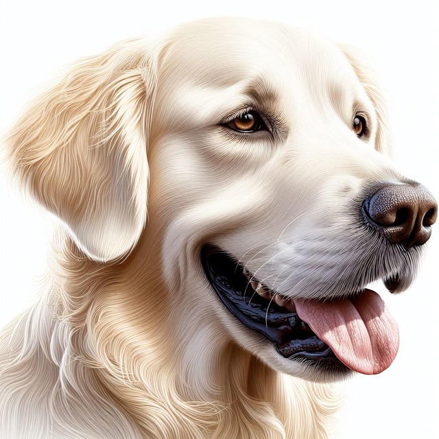 Free ai generated nature dog illustration
