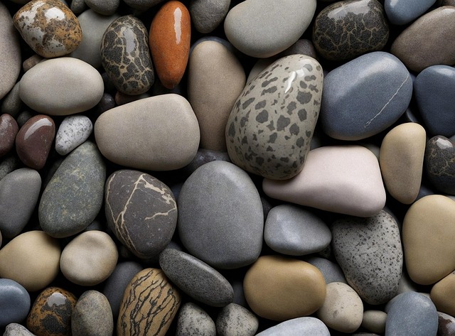 Free pebbles stones nature illustration