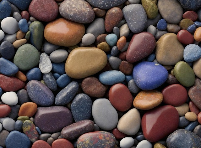 Free pebbles stones nature illustration