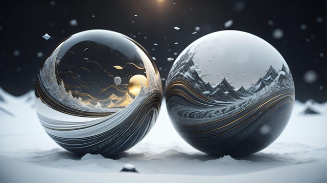 Free ai generated christmas baubles christmas decoration illustration