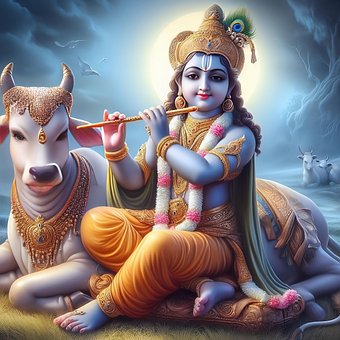 Lord, Krishna, Hinduisme, Hindu, Vishnu