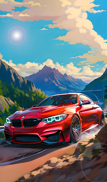 Free Ai Generated Car illustration and picture