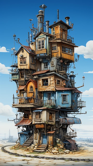 Free Ai Generated House illustration and picture