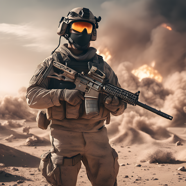 Free ai generated war armor illustration