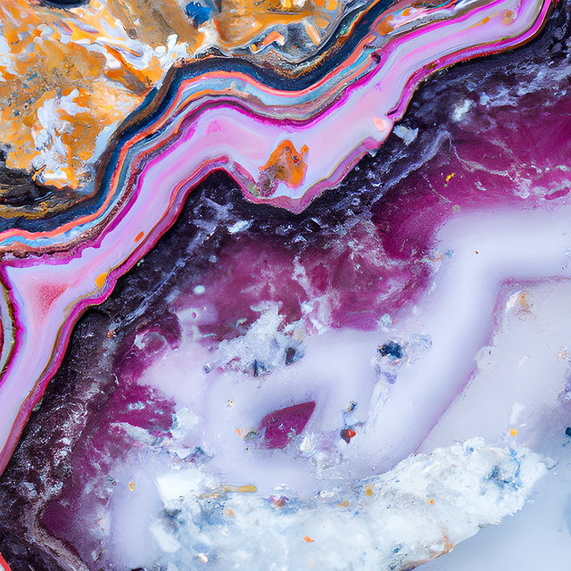 Free ai generated gemstone agate illustration
