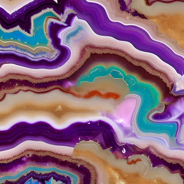 Free ai generated gemstone crystal illustration