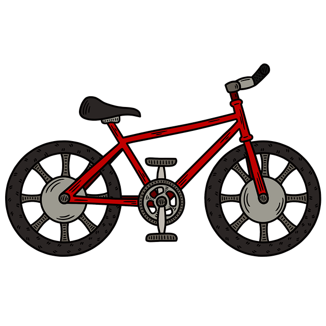 Free bike bicycle ride illustration