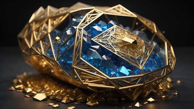 Free ai generated trinket sapphire illustration