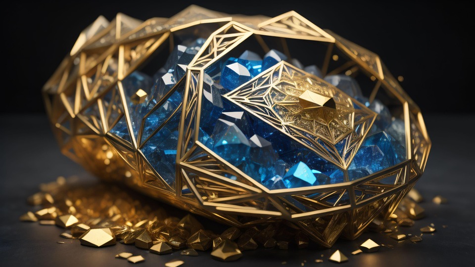 Download Ai Generated Trinket Sapphire Royalty Free Stock