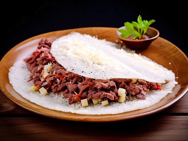 Free ai generated meat cheese illustration