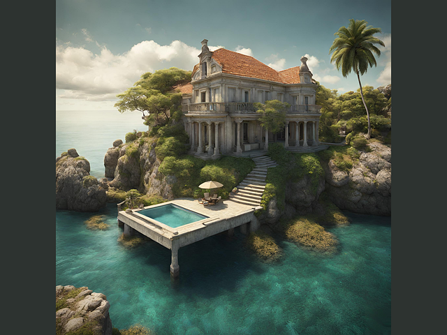Free Home Landscape illustration and picture