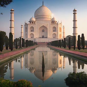 Horizontaal, India, Moskee, Fotografie