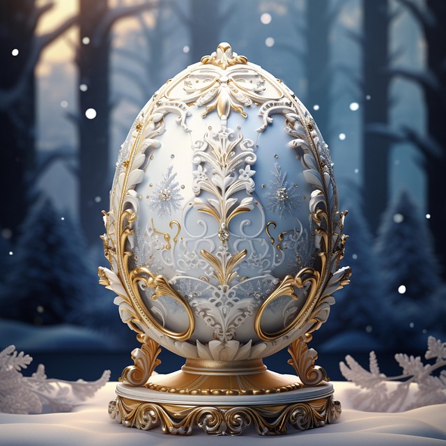Free ai generated faberge egg faberge illustration