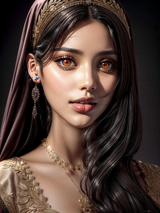 Download Arab, Girl, Beautiful. Royalty-Free Stock Illustration Image ...