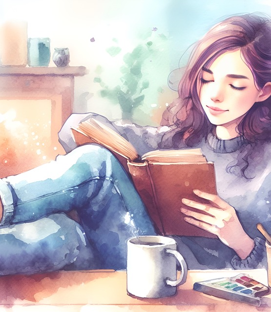 Wanita Membaca Cat Air - Gambar gratis di Pixabay - Pixabay