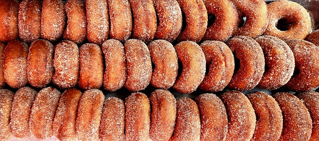 Doughnut, Bageri, Sødme, Sukker, Brød