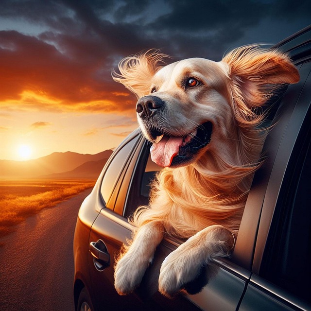 Free ai generated animal dog illustration